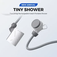 Flextail TS2500-WT-I Tiny shower – ultrakönnyű hordozható zuhany 2,5l/perc vízáramlással kép