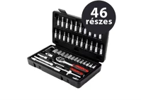 Flinke FLINKEFK46-1 46 részes racsnis szerszámkészlet tároló táskában fekete kép