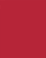 Folia 61221020 Dekorkarton, 2 oldalas, 50x70cm, 220 g, 10 lap, tűzpiros kép