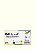 Folia 6401 Színes papír, a4, 130 g, 100 lap, gyöngyfehér kép