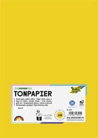 Folia 6415 Színes papír, a4, 130 g, 100 lap, aranysárga kép