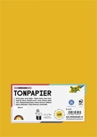 Folia 6416 Színes papír, a4, 130 g, 100 lap, sötétsárga kép