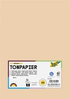 Folia 6442 Színes papír, a4, 130 g, 100 lap, barack kép