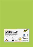 Folia 6450 Színes papír, a4, 130 g, 100 lap, tavaszzöld kép