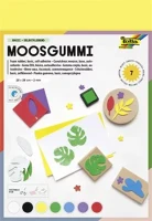 Folia COR_FL230799 Moosgumi, öntapadó, 20x29 cm, 7 lap,  