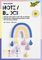 Folia COR_FL48249 dekorkarton, 2 oldalas, 24x34 cm, 270 g, 20 lap, folia 