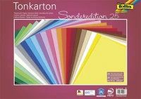 Folia COR_FL61222599 Dekorkarton, 2 oldalas, 50x70cm, 220 g, 25 lap, vegyes színek kép