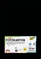 Folia COR_FL6145090 Dekorkarton, a4, 300 g, 50 lap, fekete kép