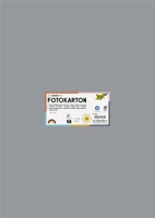 Folia COR_FL6184 Dekorkarton, 2 oldalas, 50x70 cm, 300 g, 10 lap, kőszürke kép