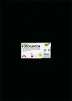 Folia COR_FL6190 Dekorkarton, 2 oldalas, 50x70 cm, 300 g, 10 lap, fekete kép