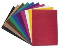 Folia COR_FL740309 Hullámkarton, 35x50 cm, 10 lap, vegyes színek kép