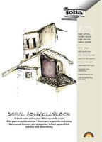 Folia COR_FL8354 Akvarell tömb, a4, 150 g, 10 lap, durva, kép