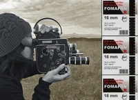 Foma FOM11810 Pan r 100 fordítós 16mm 1x perforált fekete-fehér film (30,5m tekercsben) kép