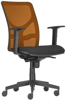 Fontana VEC21_0189607 Szék forgó karfás  +ar 11 narancs bn.4004 kép