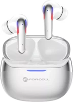 Forcell ANC, ENC, BT6.0, LED, FEHÉR f-audio pulse pro vezeték nélküli fülhallgató aktív zajszűréssel kép