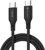 Forcell C347 Usb type-c töltő- és adatkábel, usb type-c, 100 cm, 5000 ma, 100w kép