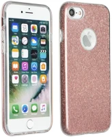 Forcell TS14821 Apple iphone 17 pro, szilikon tok, csillogó,  shining, vörösarany kép