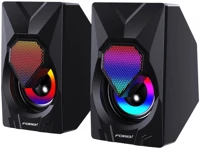 Forev FV-209 Multimédia sztereó hangszóró rgb led világítással 6w kép