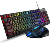 Forev H75FV-Q305S Magyar nyelvű rgb gamer billentyűzet egérrel kép