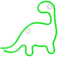 Forever light RTV100442 jurassic dino mintás neon led tábla, usb csatlakozóval, falra akasztható kép