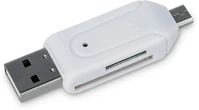 Forever TF5900495389930 Adapter - otg kártyaolvasó usb / microusb / sd / microsd portokkal ﻿ kép