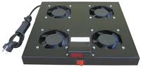 Formrack F024F4T Ventilátor egység termosztáttal, kapcsolóval, 4 ventilátor kép