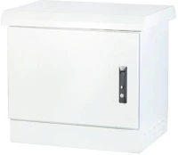 Formrack OUT-12U450ZW 12u 600x450 ip66 kültéri rack szekrény 100 mm lábazattal , dupla rétegű kép