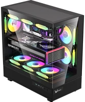 Formula CRYSTAL Z8 COSMIC BLACK (FEKETE, számítógépház kép