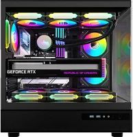 Formula CRYSTAL Z8 FLOE BLACK (FEKETE, számítógépház kép