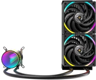 Formula OASIS L240 ARGB BK Cpu water cooler - (2x12cm, a-rgb led, fekete) kép