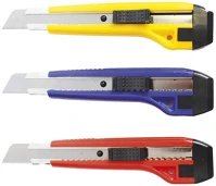 Fornax 000024598 Barkácskés 18mm, nagy műanyag testű fém vezetősínnel, kép