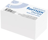 Fornax 011562 Kockatömb 6,5x9,5x5cm, ragasztás nélküli  fehér kép