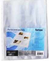Fornax 100 DBCSOMAG Genotherm lefűzhető a4, 50 micron, víztiszta 100 dbcsomag, kép