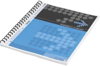 Fornax 10310 Spirálfüzet a4, 70lap vonalas perforált lyukasztott kép