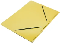 Fornax A-400973 Gumis mappa a4, 400g. karton  sárga kép