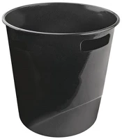 Forofis 91701 Papírkosár  10l műanyag fekete kép