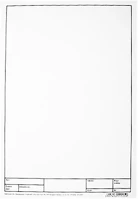 Fortuna 01.01456 Rajzlap műszaki  a/4 180 g keretezett 10 íves kép