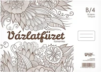 Fortuna 01.01461 Vázlatfüzet spirálozott  b/4 120 g 32 lapos famentes kép