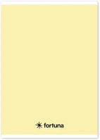 Fortuna 01.02089 Füzet vonalas  monocolor a/5 32 lapos pasztell sárga kép