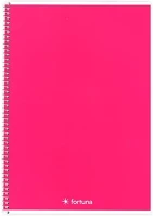 Fortuna 01.02112 Spirálfüzet vonalas  monocolor a/5 70 lapos magenta kép