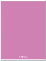 Fortuna 01.08662 Füzet kockás  monocolor a/4 32 lapos 87-32 rózsaszín kép