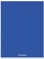 Fortuna 01.08663 Füzet kockás  monocolor a/4 32 lapos 87-32 sötétkék kép