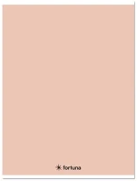 Fortuna 01.08669 Füzet kockás  monocolor a/5 32 lapos 27-32 pasztell barack kép