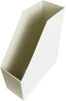 Fortuna 02.0014402 Irattartó papucs  elegant 90 mm karton fóliás fehér kép