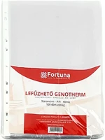 Fortuna 02.00279 Lefűzhető genotherm  a/4 40 mikron narancsos 100 darabos kép