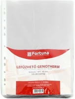 Fortuna 02.00524 Lefűzhető genotherm  a/4 80 mikron víztiszta 100 darabos kép
