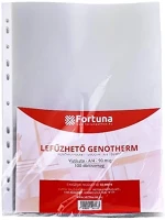 Fortuna 02.00674 Lefűzhető genotherm  a/4 90 mikron víztiszta 100 darabos kép