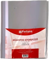 Fortuna 02.00677 Gyorsfűző  műanyag szürke 25 darabos kép