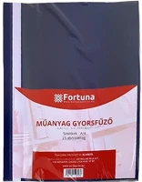 Fortuna 02.00678 Gyorsfűző  műanyag sötétkék 25 darabos kép