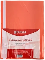 Fortuna 02.00680 Gyorsfűző  műanyag narancssárga 25 darabos kép